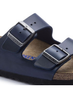 Arizona Soft bed Leather Žabky Blue   Leather model 20694266 - Birkenstock