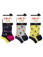 nízké ponožky unisex v 3 páry INSHOE SOCKS 3x  žlutá model 17624478 - Bellinda