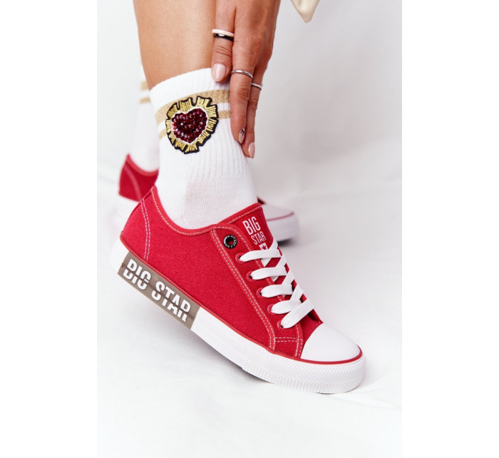 Women's Sneakers BIG STAR Red