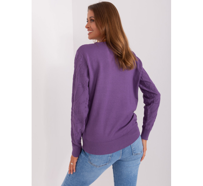 Jumper AT SW 2231.99P fialová