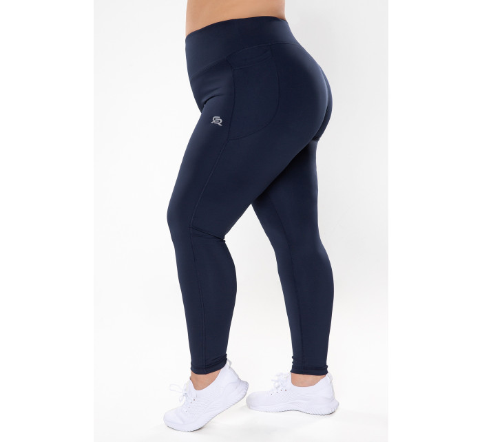 Drsné legíny Radical Optimal + Navy Blue