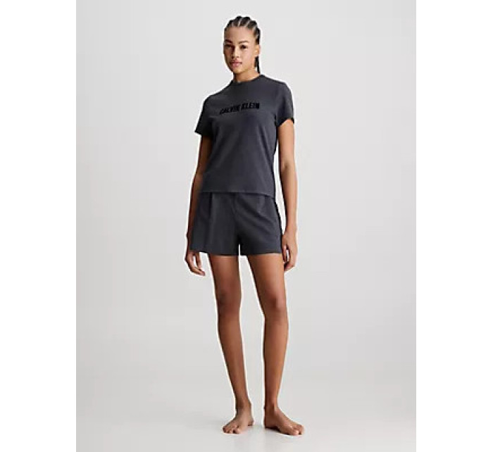 Spodní prádlo Dámské pyžamo S/S SLEEP SET 000QS7133EP7I - Calvin Klein