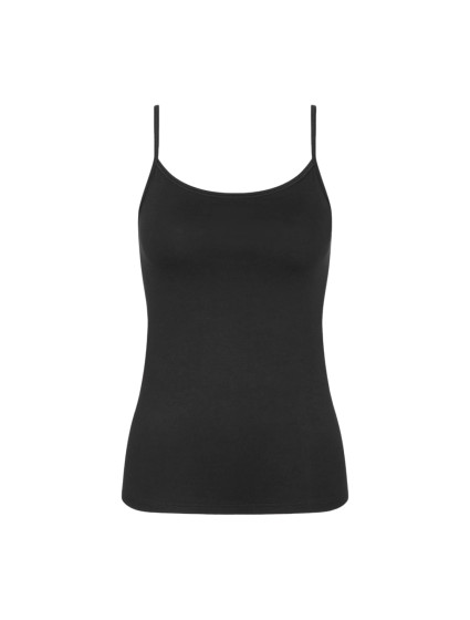 Dámské tílko Sense Of Cotton Spaghetti Top - BLACK - TRIUMPH BLACK - TRIUMPH