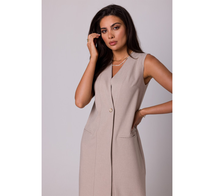 Šaty model 18451970 Beige - BeWear