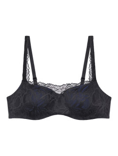 Dámská podprsenka Body Make-Up Illusion Lace Balconette - BLACK - černá 0004 - TRIUMPH