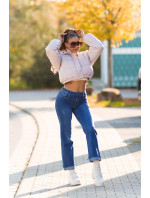 Sexy Highwaist Push up použitý vzhled flarred Jeans