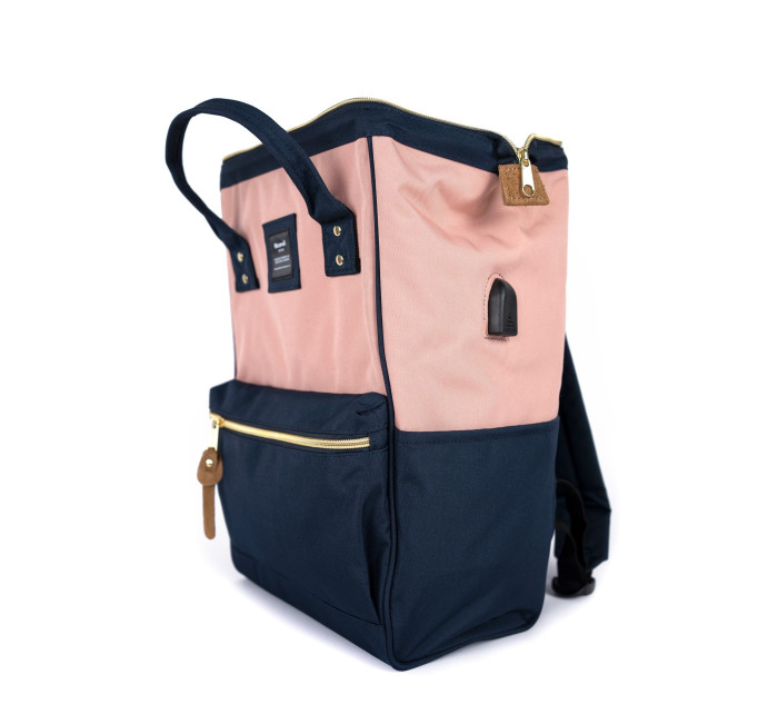 Batoh Himawari Tr23184-1 Navy Blue/Light Pink