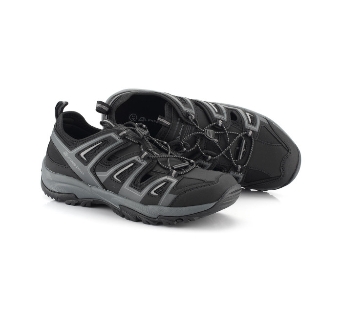 Letní outdoorové sandály ALPINE PRO LONEFE black