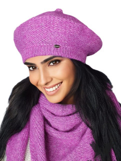 Kamea Set Beret&Scarf K.22.210.45 Růžová