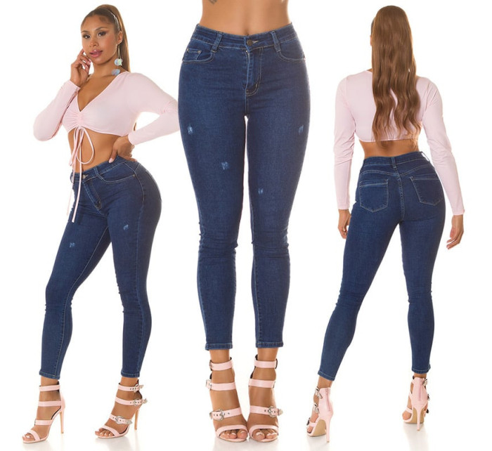 Sexy Highwaist Push-Up Jeans Used Look