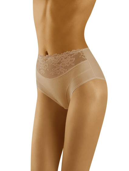 Dámské kalhotky Eco-Hi bottom Beige - Wol-Bar