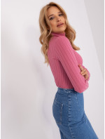 Sweter PM SW model 18900760 ciemny różowy - FPrice