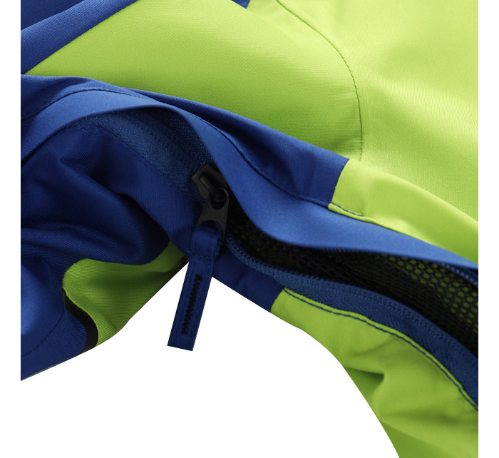 Pánská lyžařská bunda s membránou ptx ALPINE PRO MALEF lime green