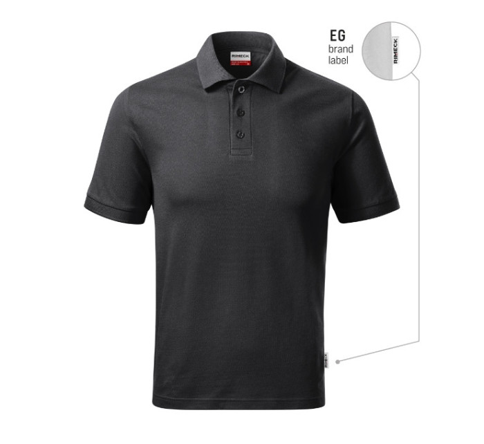 Resist Heavy Polo polokošile pánská ebony gray 94 (brand label)