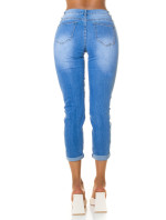 Trendy Highwaist Mom Fit Jeans used look