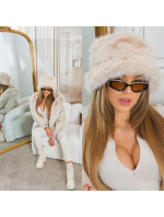 Trendy Musthave faux fur hat in Blogger Style