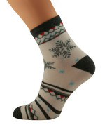 Dámské ponožky Bratex 2988 X-Mass Socks 36-41