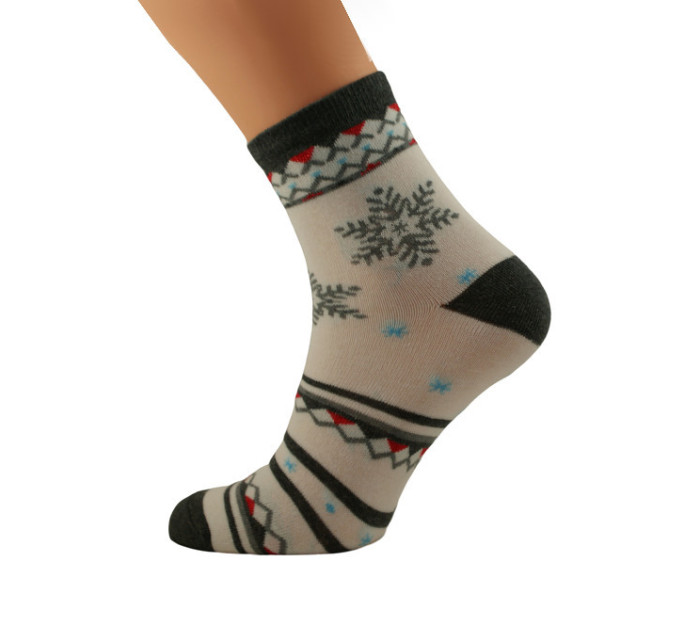 Dámské ponožky Bratex 2988 X-Mass Socks 36-41