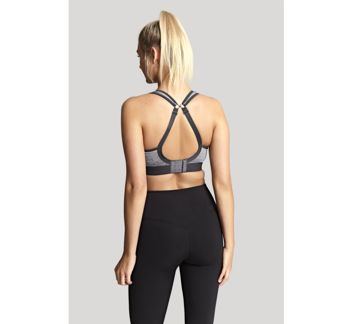 Sportovní podprsenka 7341B  Non Wired Bra charcoal marl šedá - Panache