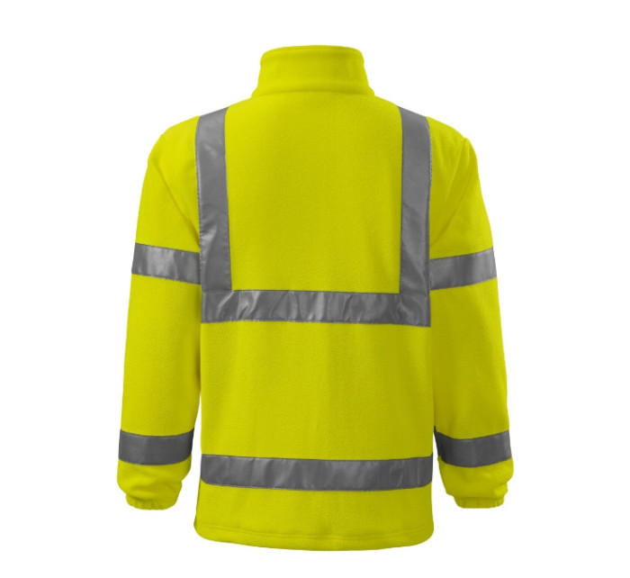 HV Fleece Jacket fleece unisex fluorescenční žlutá