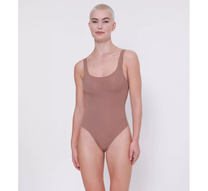 Dámské body ZERO Feel 2.0 Body - BROWN - hnědé 1141 - SLOGGI