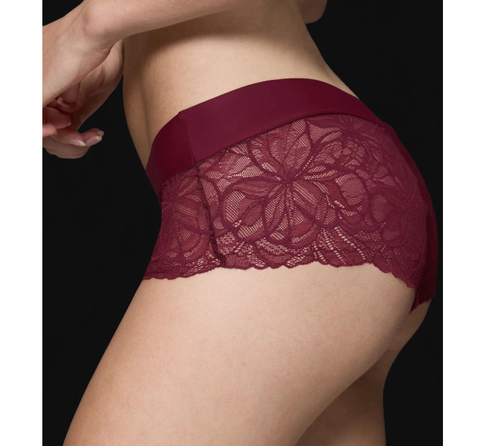 Body Make-Up Illusion Lace Shorty - RED - TRIUMPH RED - TRIUMPH