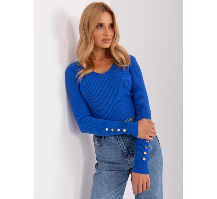 Sweter PM SW model 18955495 ciemny niebieski - FPrice