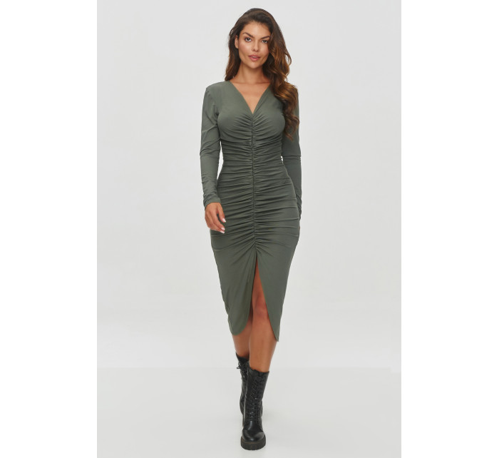 Makadamia Dress M837 Khaki