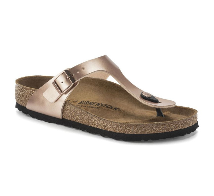 Dámské nazouváky / žabky Gizeh BS 1023943 Hnědá - Birkenstock