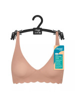 Dámská podprsenka ZERO Microfibre 2.0 Soft bra - CAMEO BROWN - sv. hnědá 00ME - SLOGGI