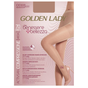 Dámské punčochové kalhoty Compressione Benessere / Bellezza 70 den - Golden Lady