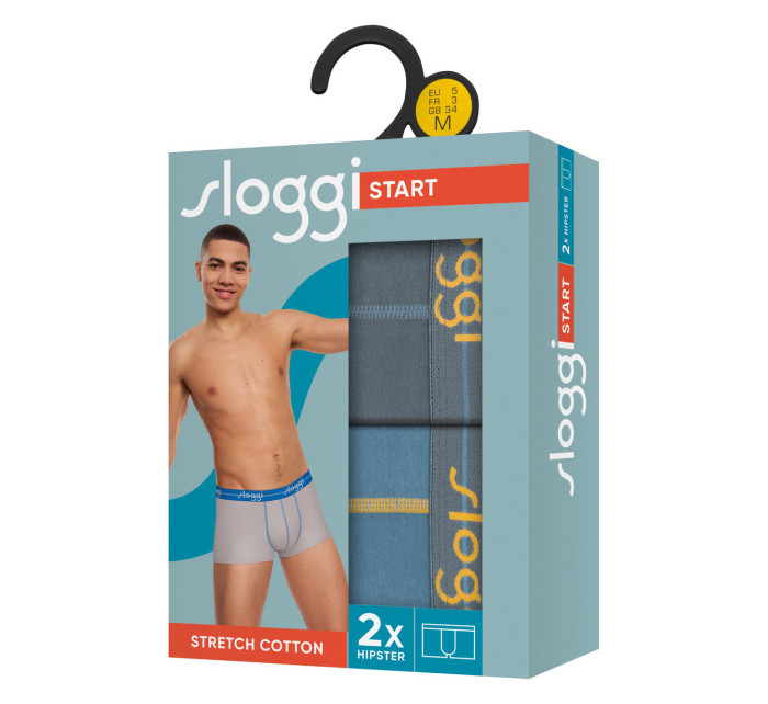 BOKSERKI SLOGGI MEN START HIPSTER 2PACK V011