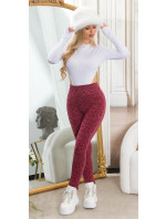 Sexy Highwaist Fitness Leggings "Leo" with Scrunch