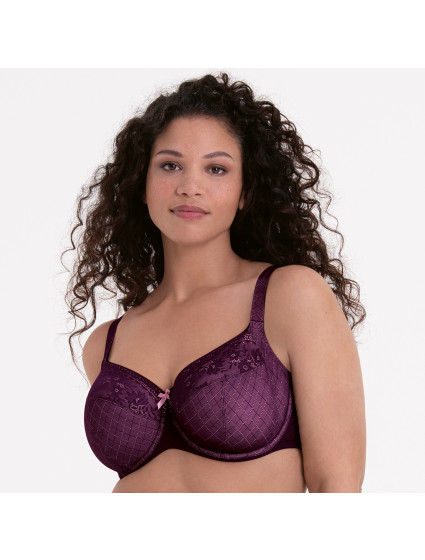 podprsenka s kosticí Full Cup purple  model 20306874 - RosaFaia