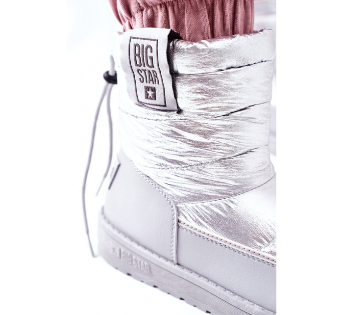 Women's Snow Boots Big Star II274118 Silver