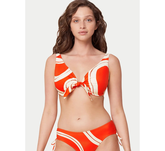 Dámská plavková podprsenka Summer Allure W - ORANGE - bílooranžová M017 - TRIUMPH