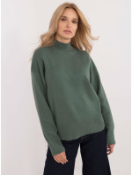 Sweter model 20497669 ciemny zielony - FPrice