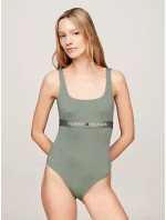 Dámské oblečení Close to Body 1 Piece ONE PIECE (EXT SIZES) UW0UW05322MRG - Tommy Hilfiger