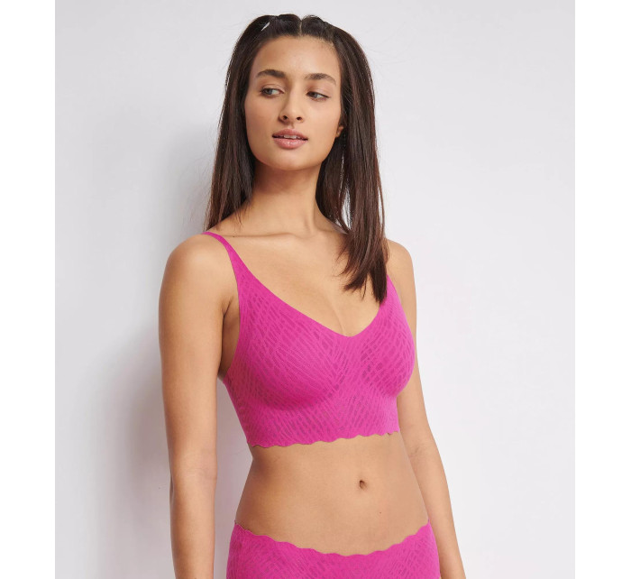 Dámská podprsenka ZERO Feel Bliss Bralette - PURPLE - fialová 1590 - SLOGGI