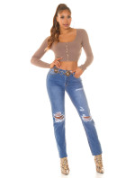 Sexy Highwaist Look Jeans model 19636325 - Style fashion