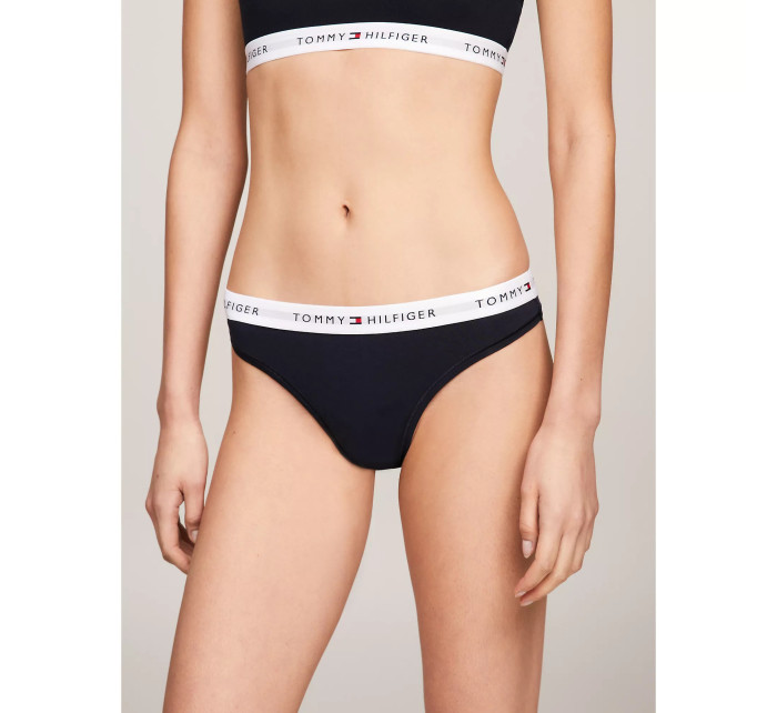 Dámská tanga THONG  tm. modré  model 20159643 - Tommy Hilfiger