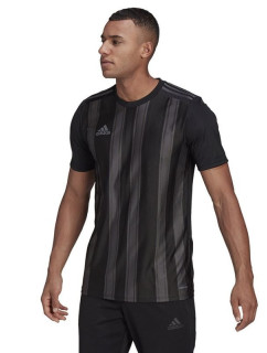 Pánské tričko Striped 21 JSY GN7625 Černá s šedou - Adidas