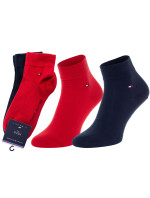 Ponožky Tommy Hilfiger 2Pack 342025001 Red/Navy Blue