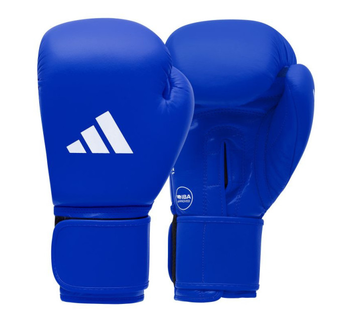 Turnajové boxerské rukavice adidas se schválením IBA modré