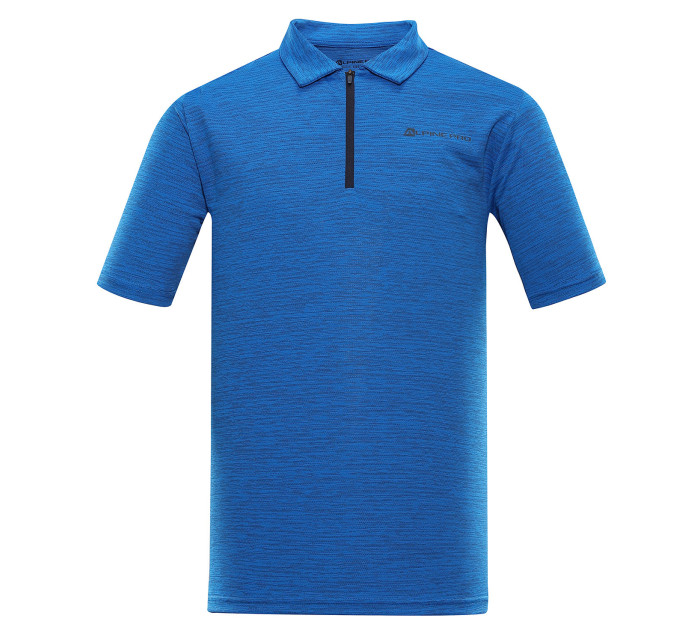 Pánské rychleschnoucí polo triko ALPINE PRO DONN electric blue lemonade