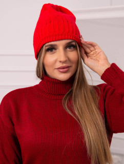 Dámská čepice  červená model 18751863 - K-Fashion