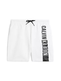 Chlapecké plavky Tkaný spodní díl MEDIUM DRAWSTRING KV0KV00035YCD - Calvin Klein