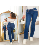 Sexy Highwaist Bootcut Jeans with glitter details