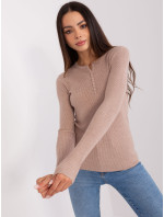 Sweter PM SW Y model 18904813 ciemny bezowy - FPrice