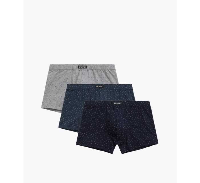 Pánské boxerky ATLANTIC 3Pack - vícebarevné